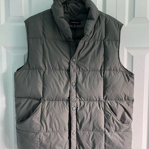 Lands End Goose Down Vest